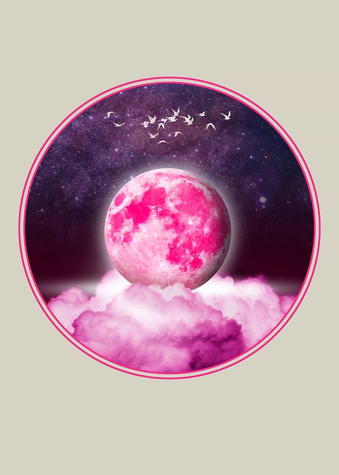 The Resting Moon