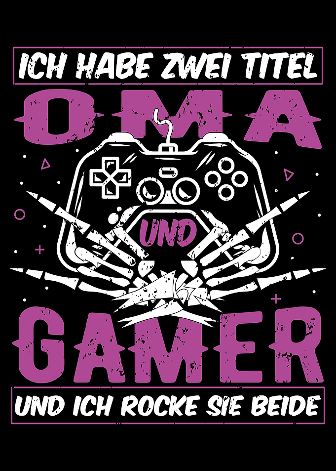 Gaming Spruch Zwei Titel