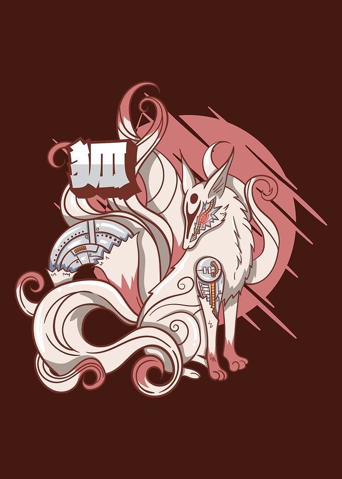 Cyborg Kitsune