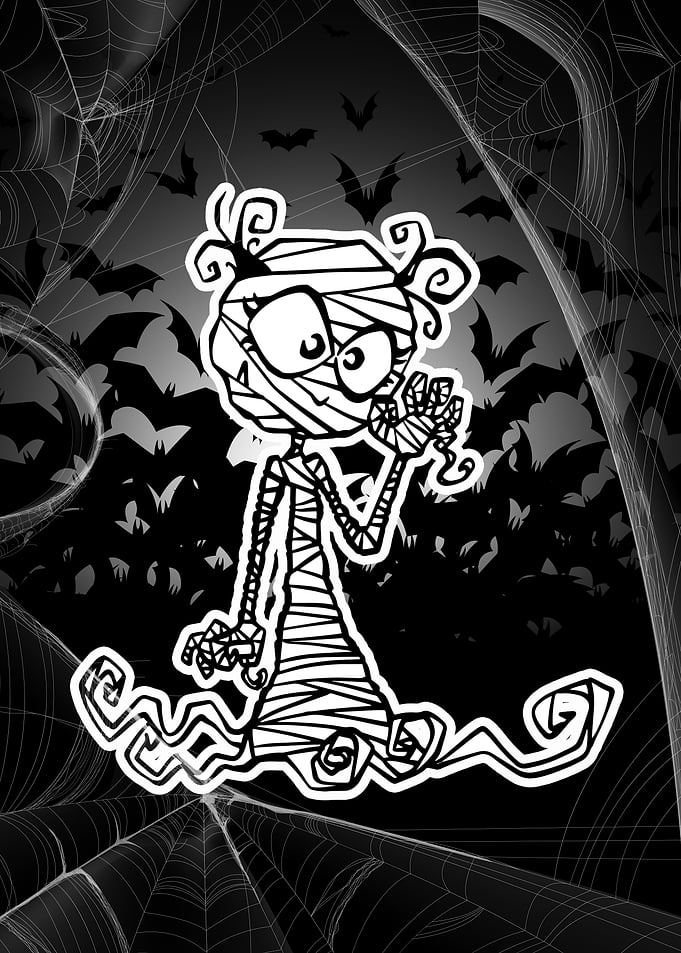 Mummy vampire Girl