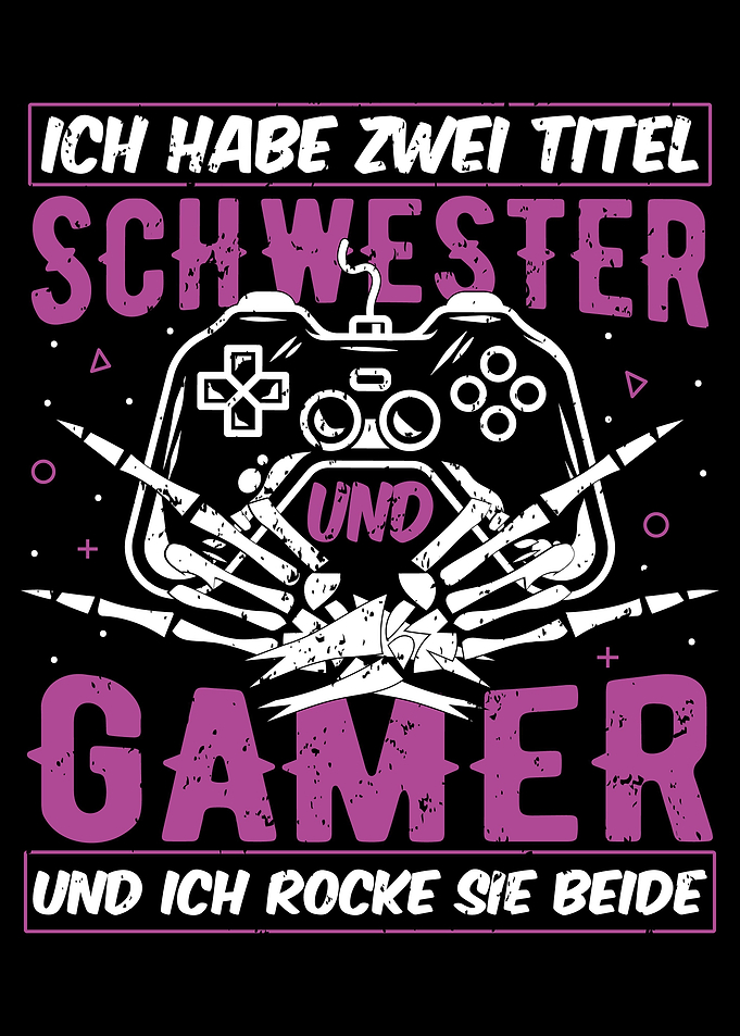 Gaming Spruch Zwei Titel