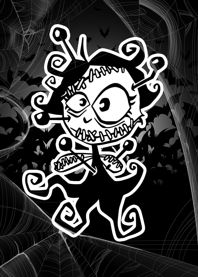 Vodoo vampire dool