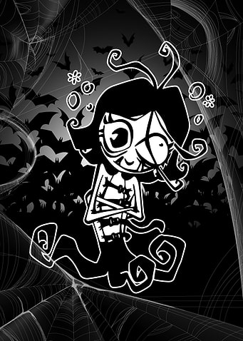 Crazy Vampire girl