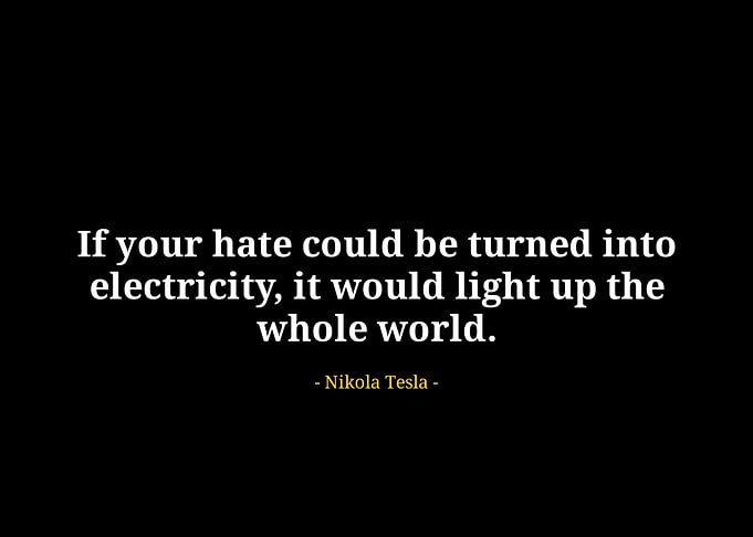Nikola Tesla quotes