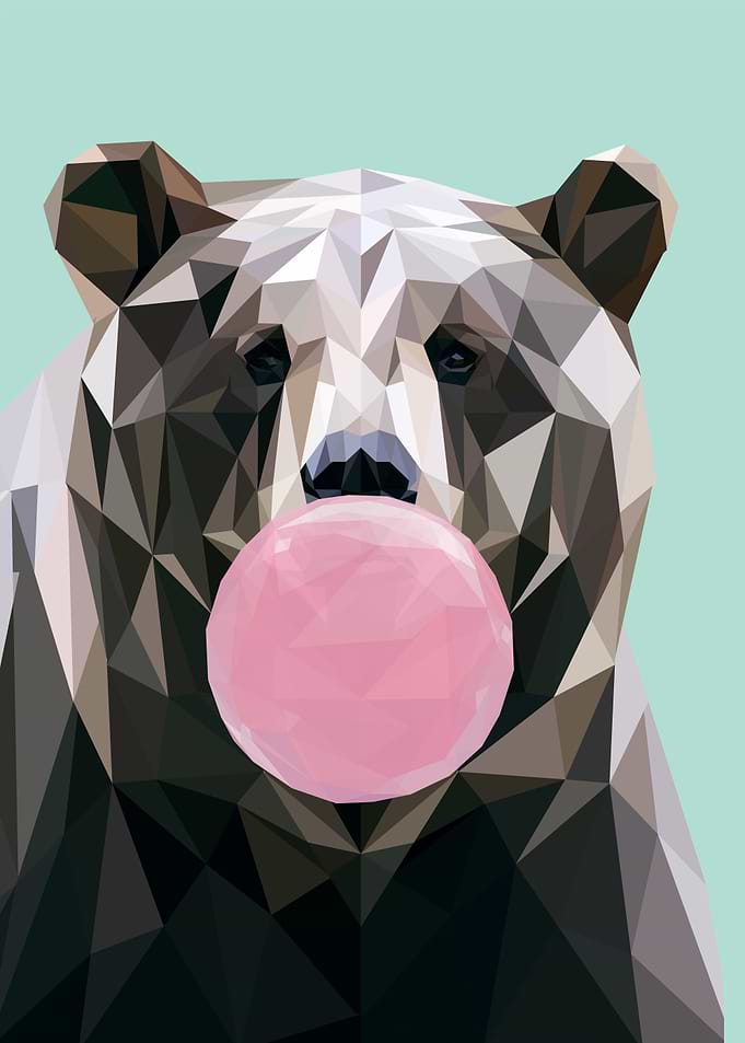 panda bubble gum