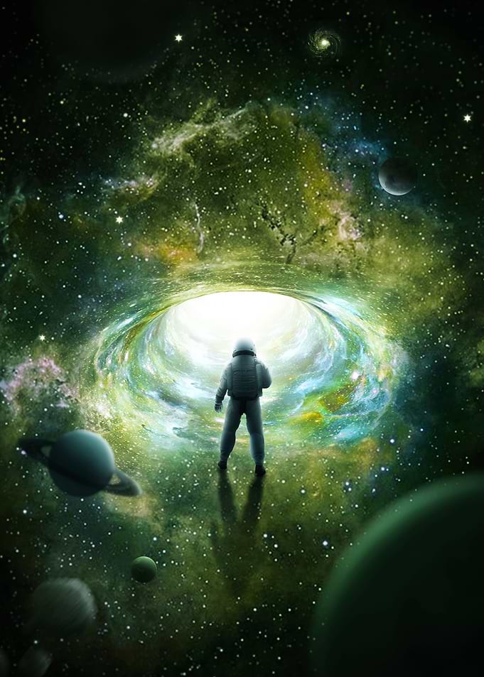 Worm Hole to another world