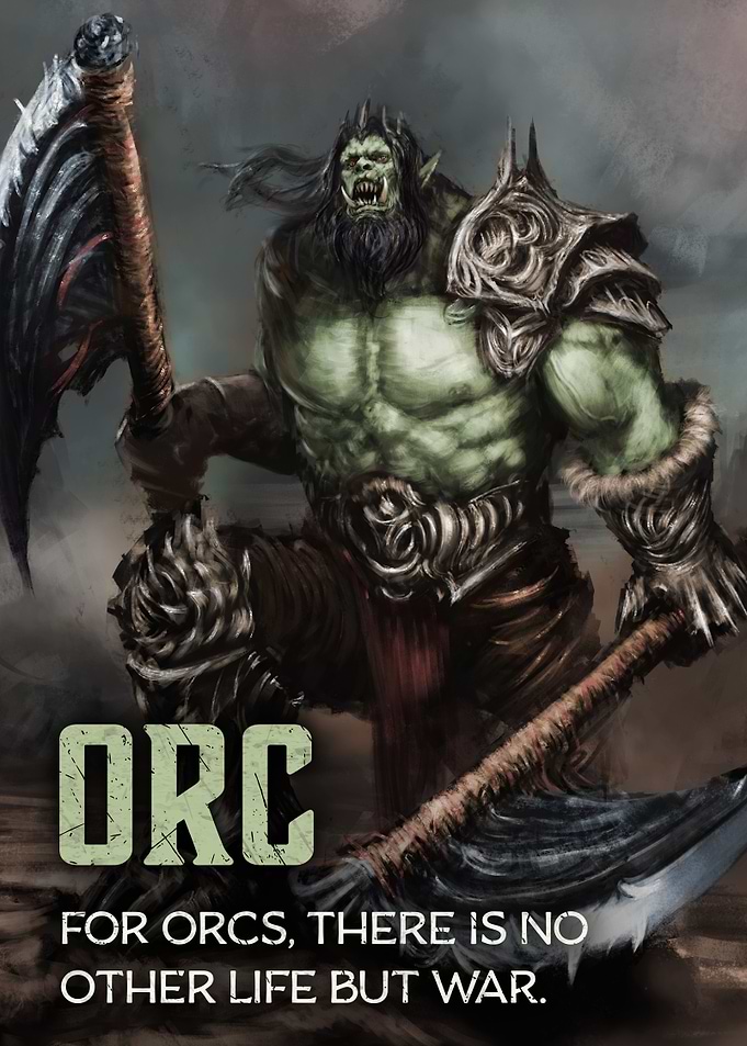 Orc Motivational Quote