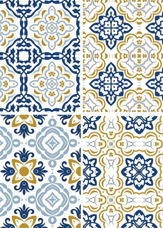 Mediterranean Blue Tile 79