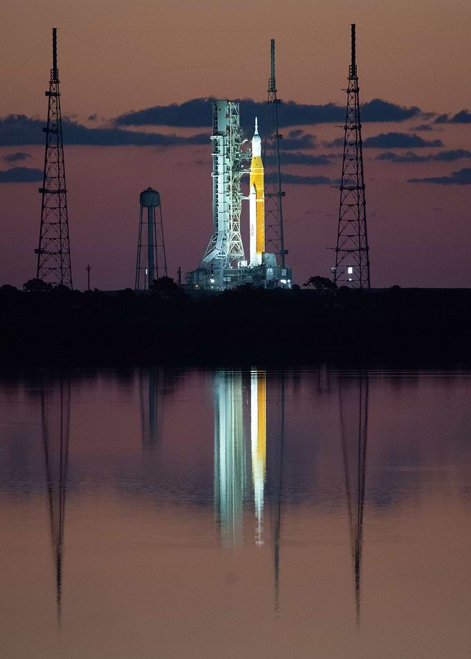 Artemis 1 on the Launchpad