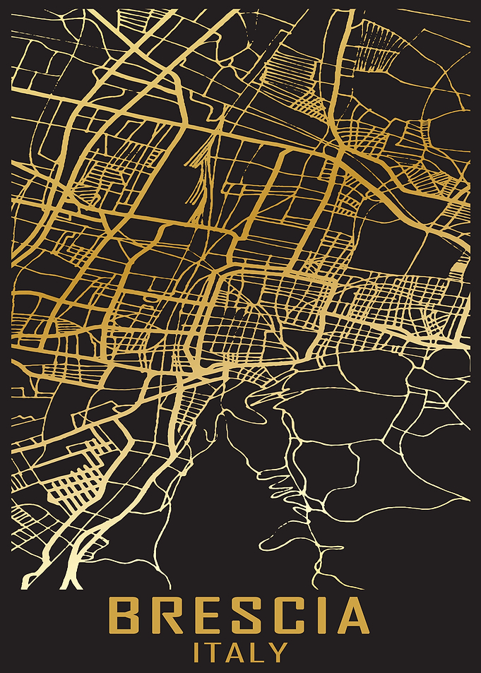 Brescia Italy City Map