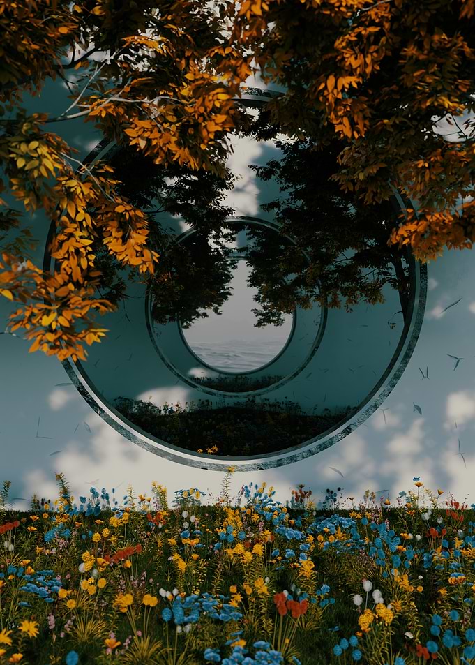 Tricircle 3D Surrealism