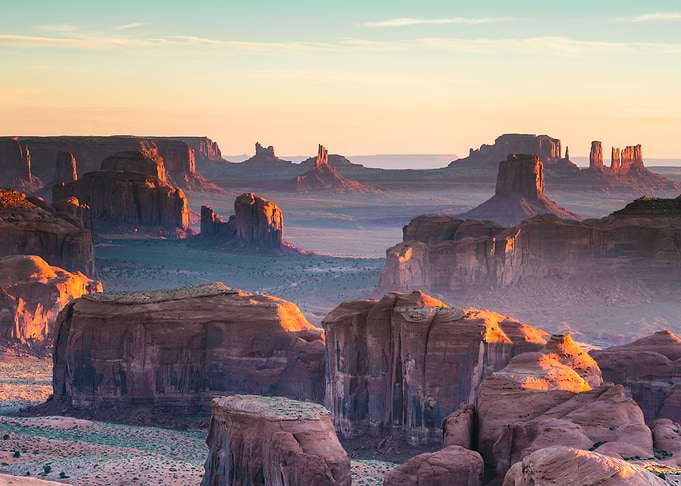 Monument Valley sunrise