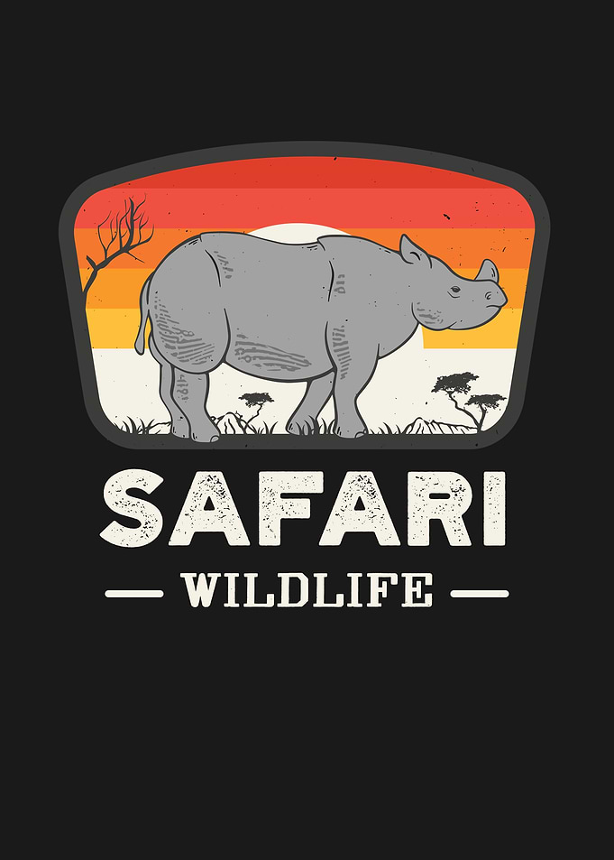 Safari Wildlife Rhinoceros