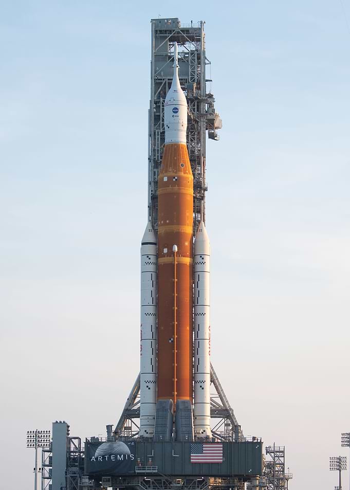 Artemis 1 on the Launchpad