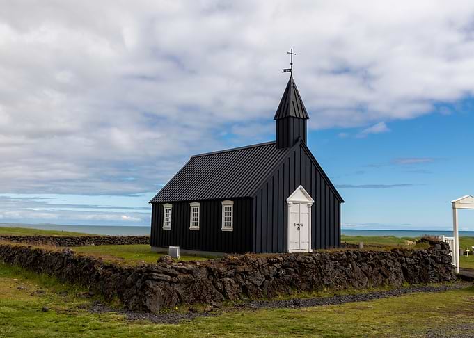 The black budir church