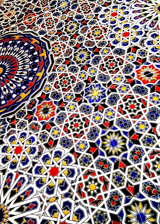 Colorful Tiles Decoration