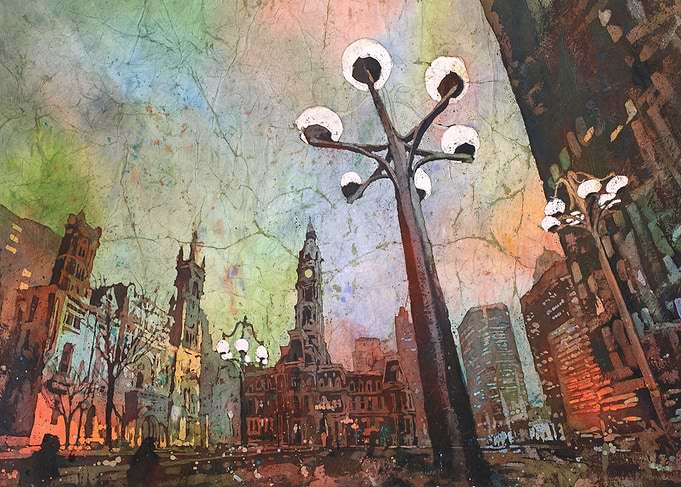 City Hall Philadephia Art