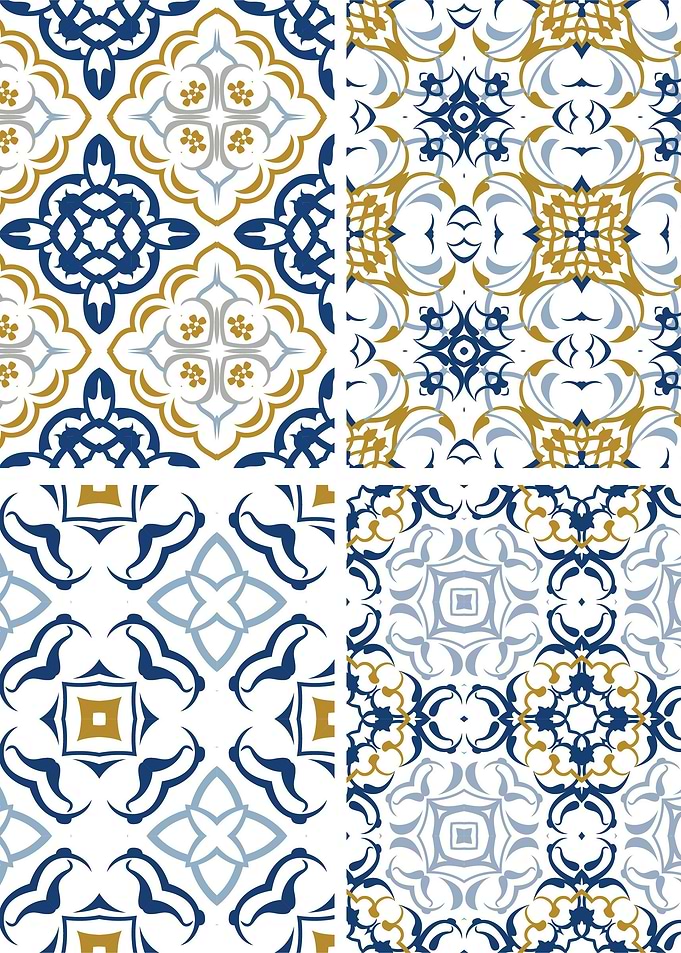 Mediterranean Blue Tile 81