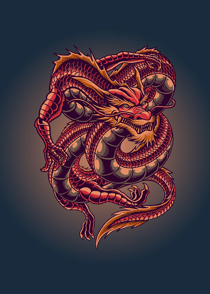The king red dragon
