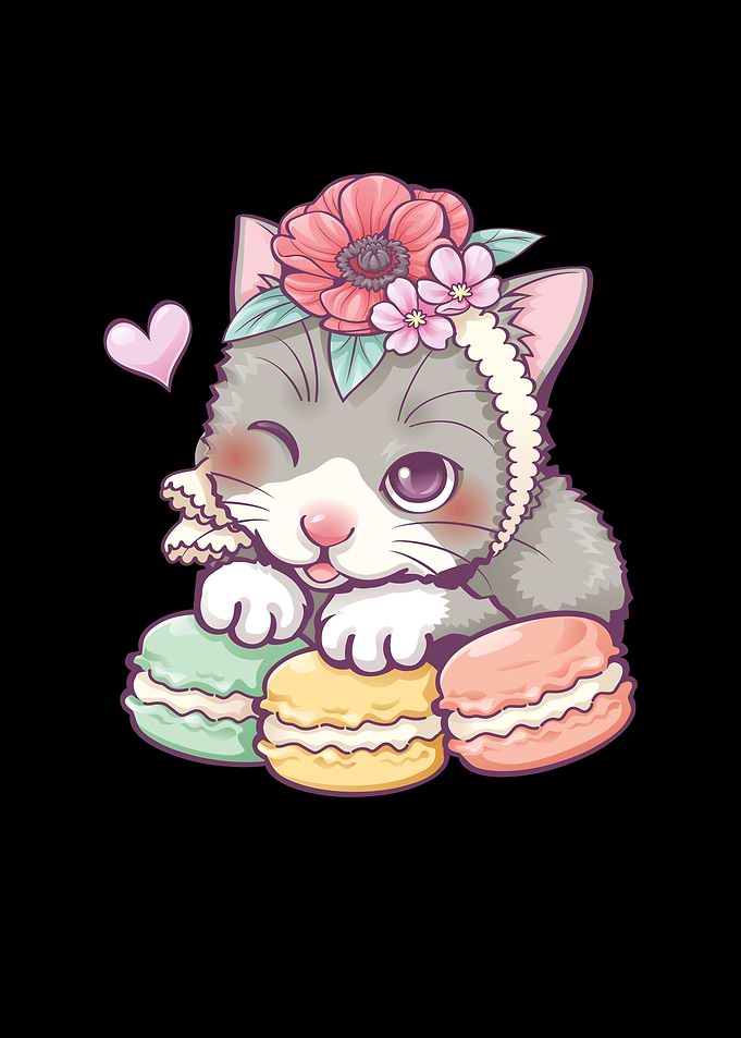 Cat Kwaii Cute Japan