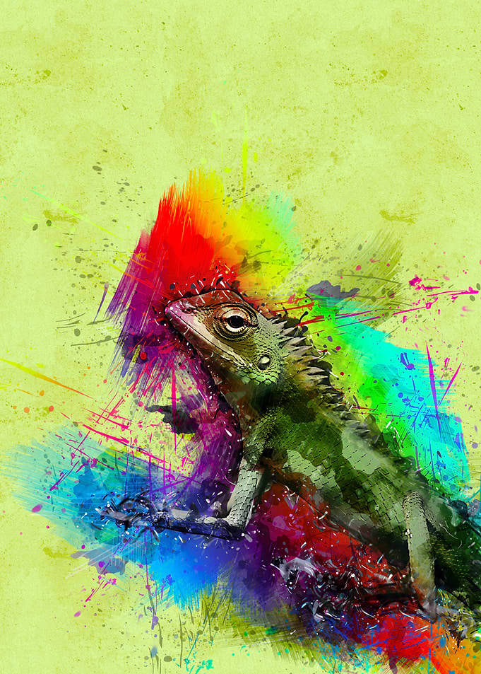Green lizard 156