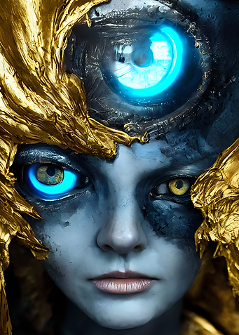 The third eye of the devil