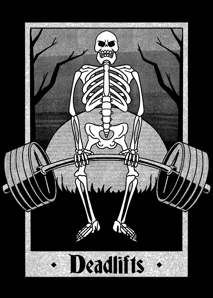 Deadlift Skeleton Gym