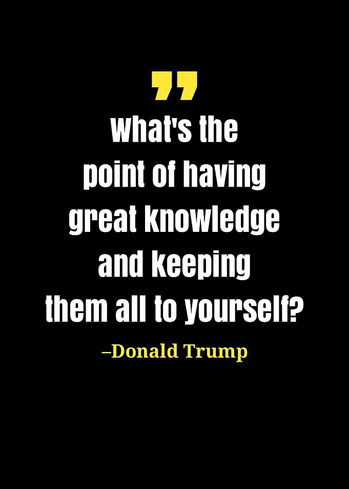 Donald Trump quote