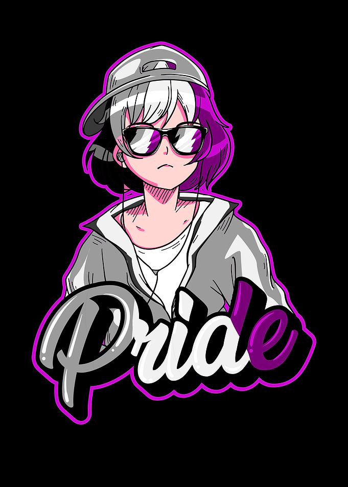 Asexual Pride Japanese