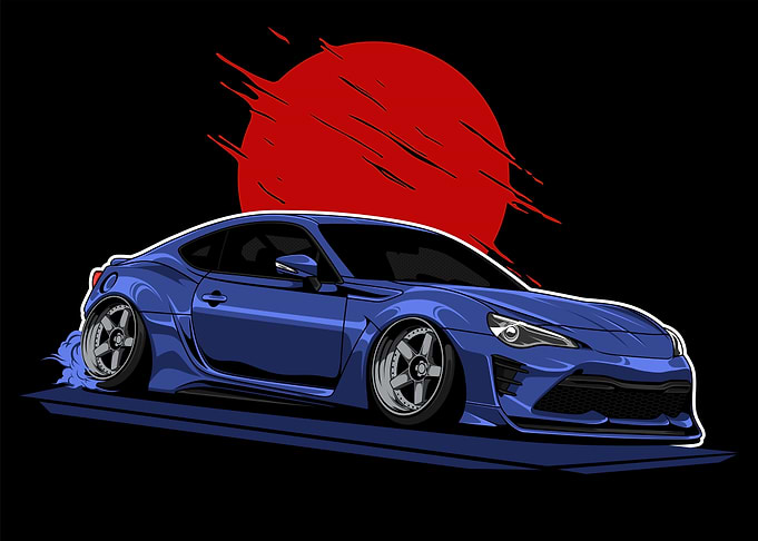 Toyota GT86 Moon Black 6