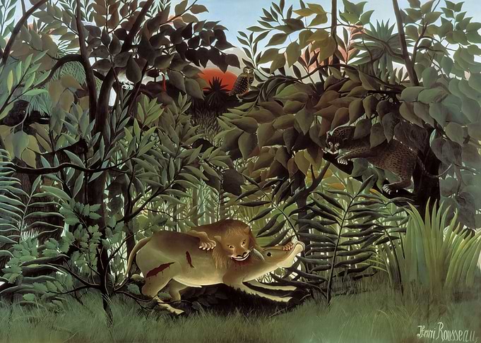 The Hungry Lion