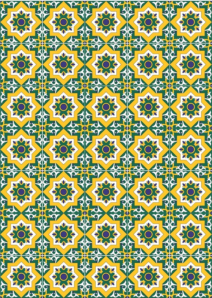 Tiles Decorative Poster