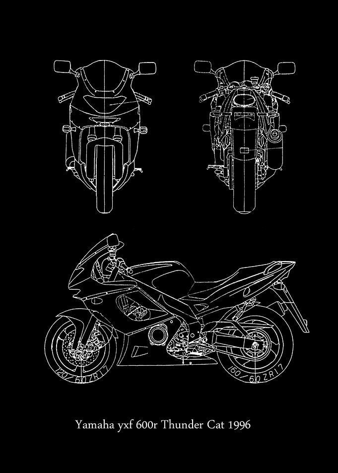 Yamaha yxf 600r Thunder