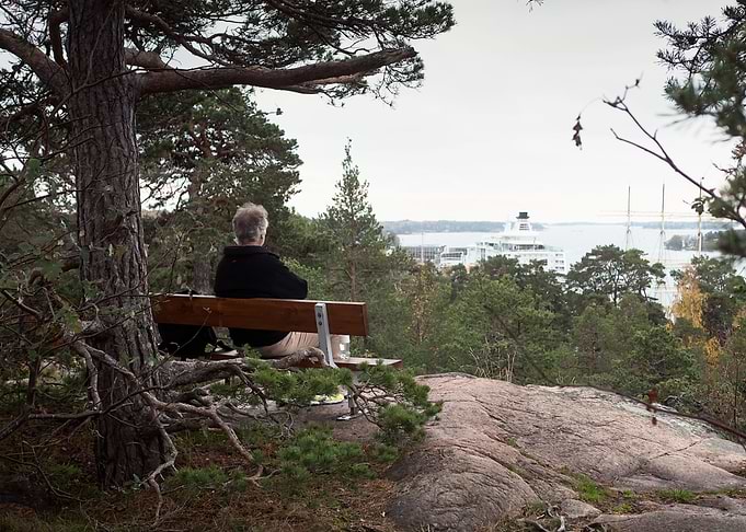 Admiring the Sea View