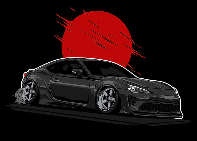 Toyota GT86 Moon Black 8