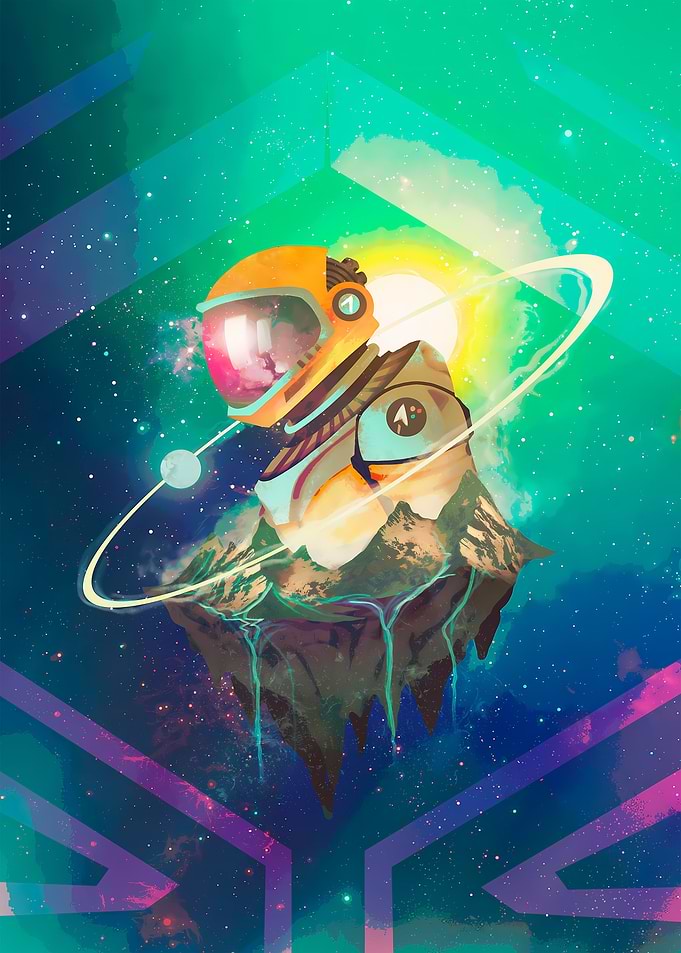 Astronaut Art