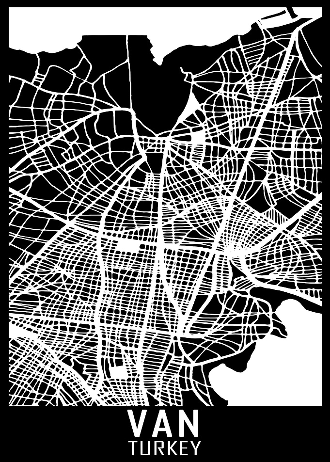 Van Turkey City Map