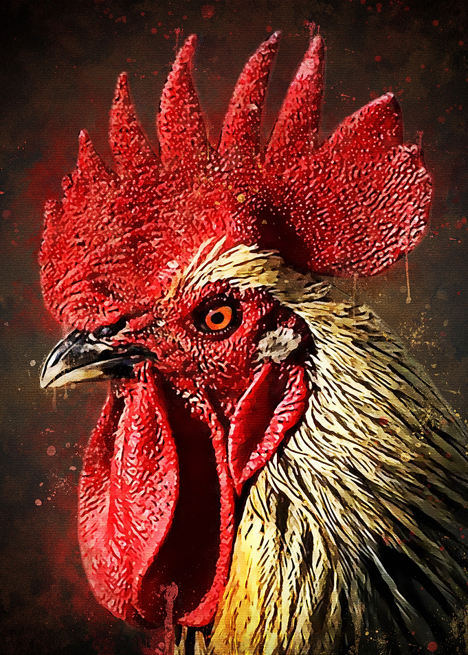Black Rooster