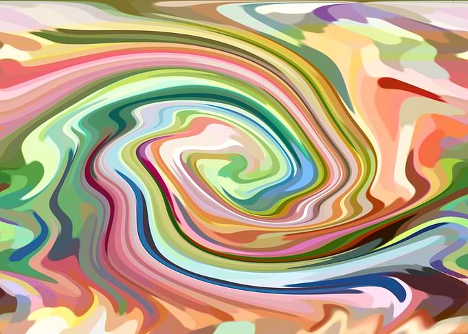 Abstract Alien Art Wow8