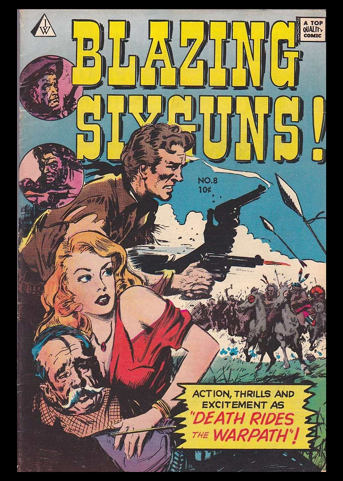 BLAZING SIXGUNS 8