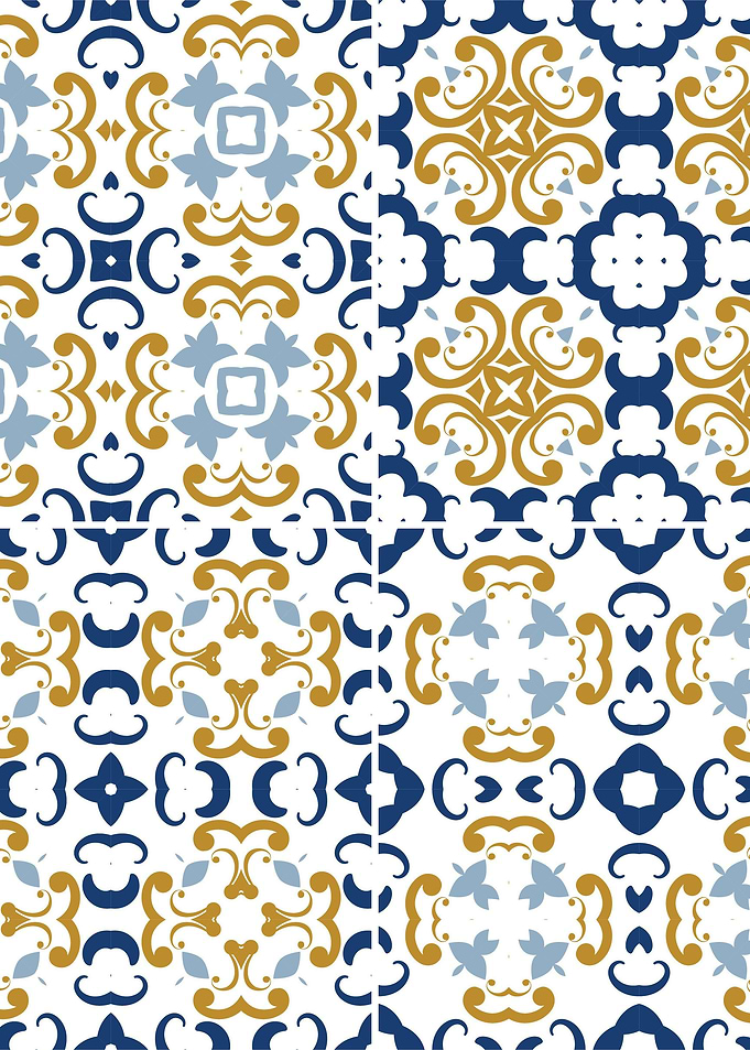 Mediterranean BlueTile 100