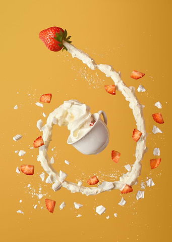 Strawberry whirl