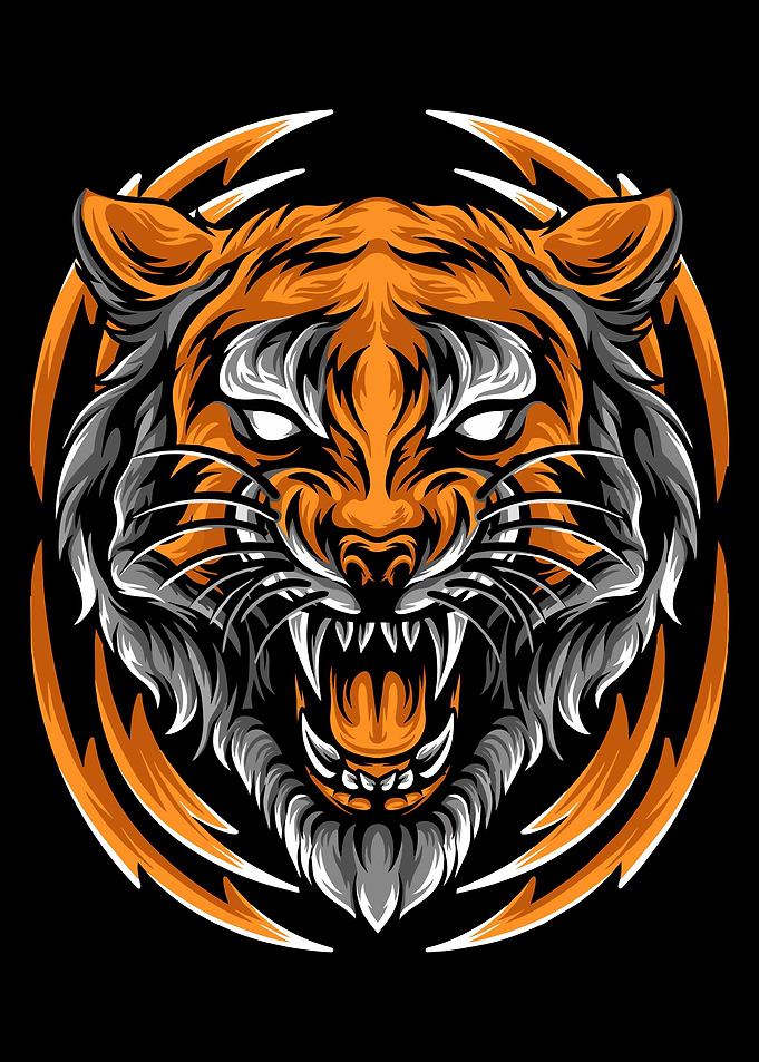 Tiger head