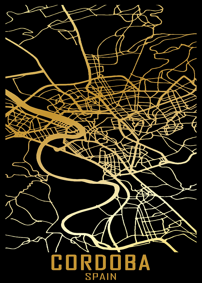 Cordoba Spain City Map