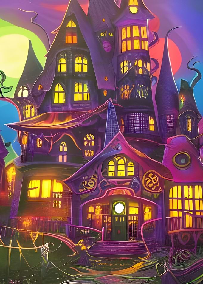 Spooky Halloween House