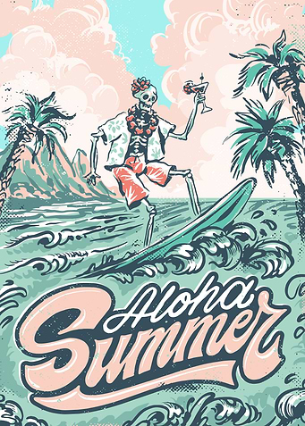 Aloha Summer Surfing