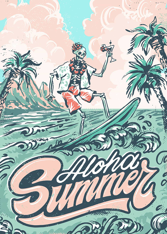Aloha Summer Surfing