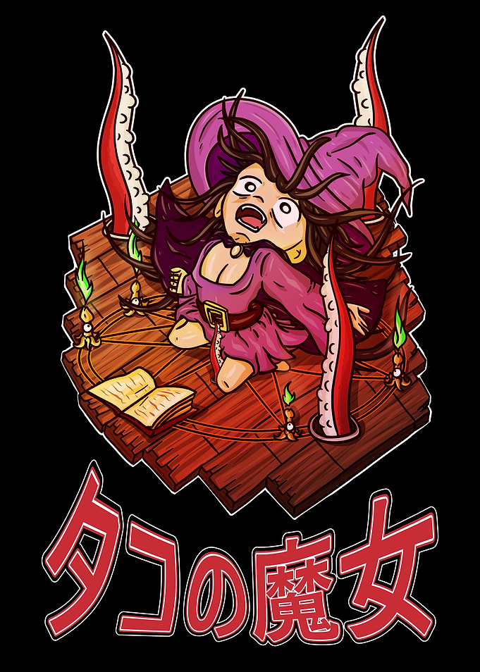 Witch octopus tentacles