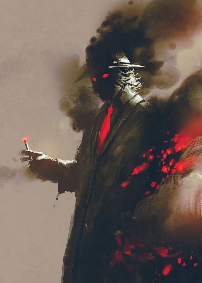 Mysterious cigarette