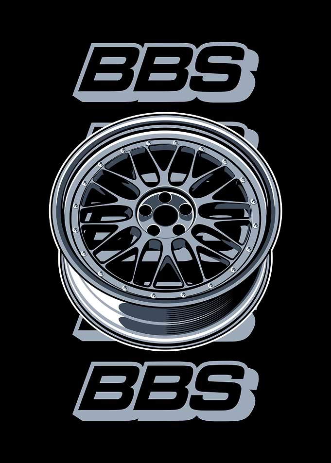 BBS Wheel Racing Car